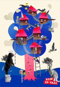 Klim in taal campagnebeeld